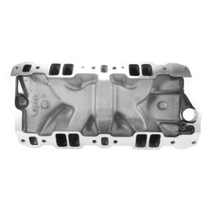 Edelbrock - Edelbrock Performer RPM SBC Dual Plane Black Plasma Intake Manifold - Square Bore - Image 2