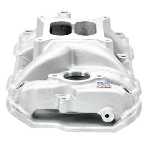 Edelbrock - Edelbrock Performer RPM Air-Gap SBC Dual Plane Aluminum Intake Manifold - Square Bore - Image 3