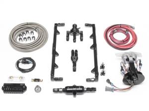 Fore Innovations 2013+ Dodge Viper Triple Pump Fuel System - 2000rwhp Capable (Regulator AFTER rails)