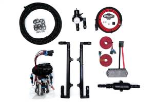 Fore Innovations 2015-2020 Ford Mustang GT350/GT350R L2 Triple Pump Return-Style Fuel System - 1800+rwhp on gas (Regulator AFTER Rails)
