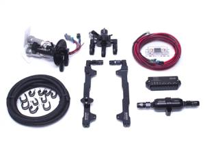 Fore Innovations 2007-2012 Ford Mustang GT500 L3 Dual Pump Return-Style Fuel System - 1200+rwhp on gas (Regulator BEFORE Rails)