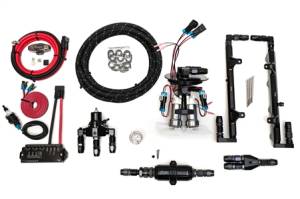 Fore Innovations 2020+ Ford Mustang GT500 L4 Dual Pump Return-Style Fuel System - 1000+rwhp on gas (Regulator AFTER Rails)