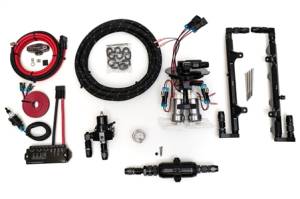 Fore Innovations 2020+ Ford Mustang GT500 L2 Triple Pump Return-Style Fuel System - 1200+rwhp on gas (Regulator AFTER Rails)