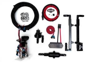Fore Innovations - Fore Innovations 2005-2010 Ford Mustang GT L2 Triple Pump Return-Style Fuel System - 1800+rwhp on gas (Regulator AFTER Rails) - Image 1