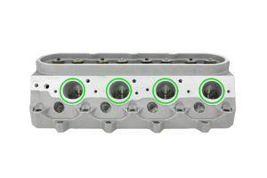Frankenstein Engine Dynamics - Frankenstein M311BM+ Boost-Monster+ 286cc LS3 CNC Ported 11 Degree Cylinder Head, 68cc Chambers, Assembled (30+psi) - Solid Roller - Image 2