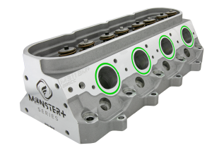 Frankenstein M311BM+ Boost-Monster+ 286cc LS3 CNC Ported 11 Degree Cylinder Head, 68cc Chambers, Assembled (30+psi) - Solid Roller