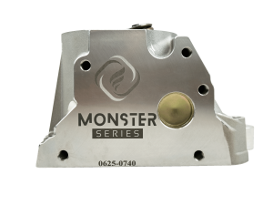 Frankenstein Engine Dynamics - Frankenstein M115 Monster 225cc LS1/LS2/LS6 CNC Ported 15 Degree Cathedral Port Cylinder Head, 64cc Chambers, Bare - 6-Bolt - Image 7