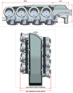 Harrop - Harrop LS7 Hurricane Manifold W/ Cable 60mm Throttle Bodies - ITB Setup (No Airbox's) - Image 5