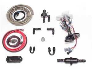Fore Innovations 99-03 Ford F-150 Short Bed V8 / 99-04 Ford F-150 SVT Lightning L2 Triple Pump Return-Style Fuel System - 1500+rwhp on gas (Regulator AFTER Rails)