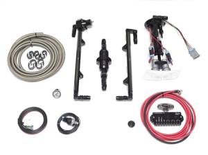 Fore Innovations 2003-2013 Chevy Corvette C5/C6 V8 L2 Dual Pump Return-Style Fuel System - 1200+rwhp on gas (Regulator AFTER Rails)