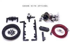 Fore Innovations 2007-2025 Nissan GTR R35 L2 Triple Pump Return-Style Fuel System - 1600+whp on gas (Post-Regulated | Rails Series Feed)