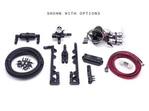 Fore Innovations 2007-2025 Nissan GTR R35 L4 Triple Pump Return-Style Fuel System - 1600+whp on gas (Post-Regulated | Rails Parallel Feed)