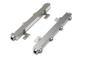 Fore Innovations x Lightning Force Performance 1999-2004 Ford F-150 SVT Lightning Billet Clear Anodized Fuel Rails - 1500+ HP Capable