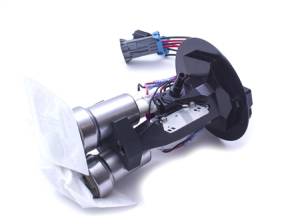 Fore Innovations 05-10 Ford Mustang GT / 07-12 Ford Mustang GT500 Return-Style Triple Fuel Pump Module - 1200+rwhp capable