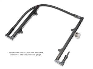 Fore Innovations - Fore Innovations 2011-2017 Ford Mustang GT/Mach 1/Bullet 5.0L Coyote Billet High Flow Fuel Rails - 1200+rwhp capable - Image 4