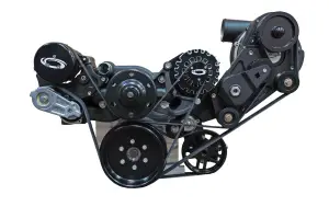 ProCharger LT Chevy Serpentine Accessory Drive Kit With F-2 Supercharger Intercooled Head Unit - Dedicated 10-Rib