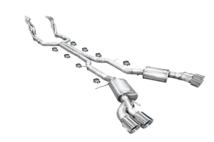 American Racing Headers - ARH 2022+ Cadillac CT5-V Blackwing Long Tube Headers with Catted or Non-Catted X-Pipe and Quad Polished Tip Catback - Image 2
