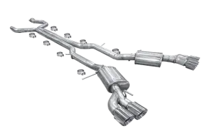 ARH 2022+ Cadillac CT5-V Blackwing 3" x 3" Catback with Quad Polished Tips