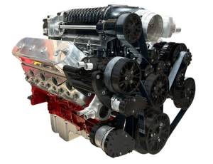 CVF Racing - CVF Reaper LS 10-Rib FEAD System For Whipple 3.0L High Mount Supercharger with Alternator, AC & Power Steering - Black - Image 3
