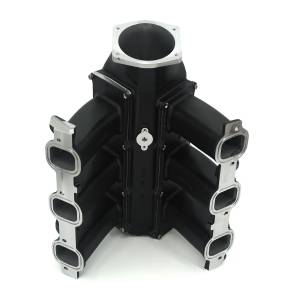 Brian Tooley Racing - BTR LT LVX V6 Truck Trinity Cast Aluminum Intake Manifold W/O Injector Holes - Black Finish - Image 3