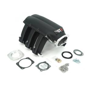 BTR LT LVX V6 Truck Trinity Cast Aluminum Intake Manifold with Injector Holes - Black Finish