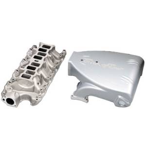Trick Flow StreetBurner Intake Manifolds for Ford 5.0L Silver
