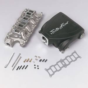 Trick Flow Track Heat Intake Manifolds for Ford 5.0L Black